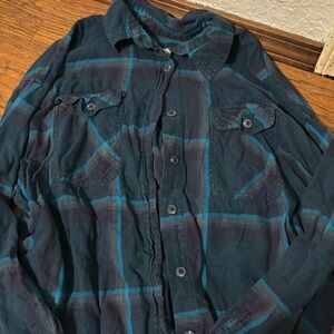 Blue flannel